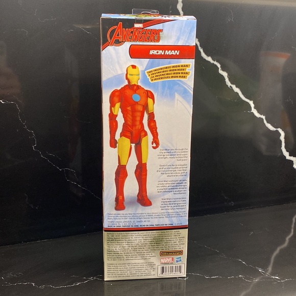 Iron Man Marvel Avengers toy Titan Hero Series Hasbro NWT - Picture 2 of 6